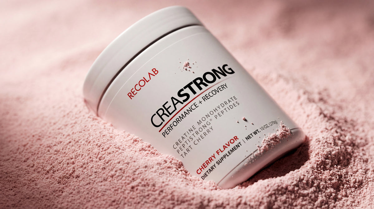 creastrong creatine & peptides in powder
